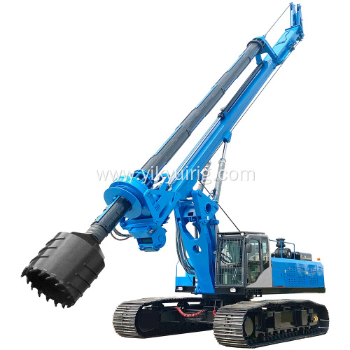 80m Depth Hydraulic Rotary Auger Drilling Machine